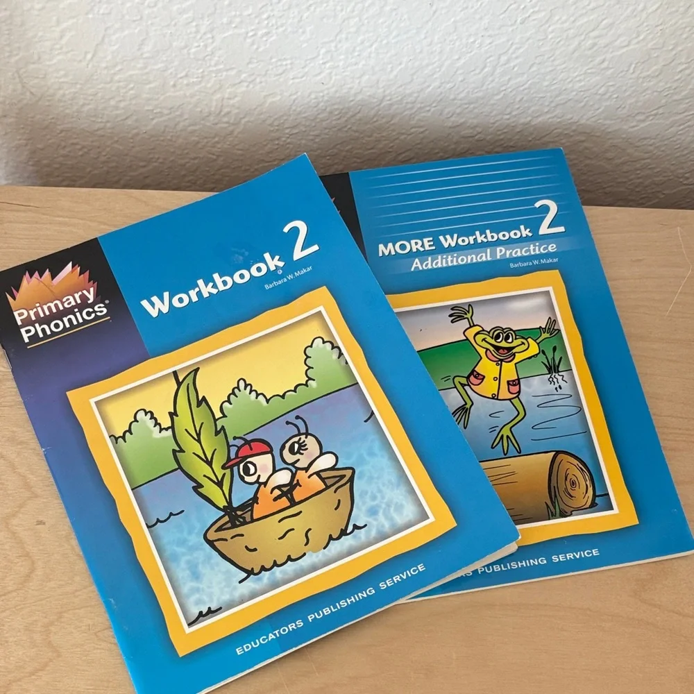 Primary Phonics Workbook 2  + Additional Practice - homeschool